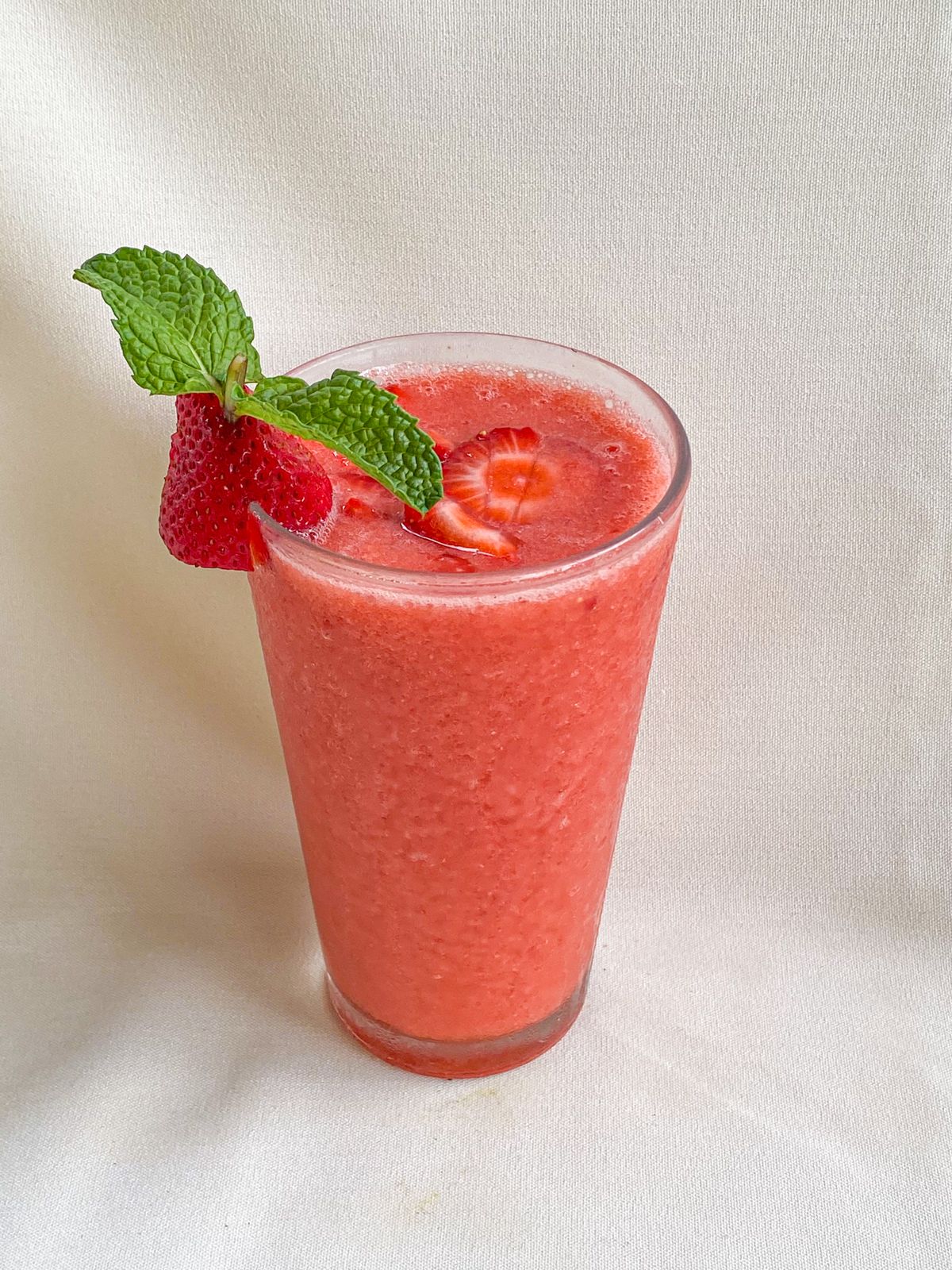 A drink served at Layal Cafe in Houston